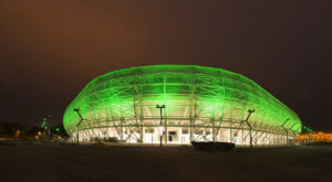 Maglia metallica dello stadio Codina Architectural Budapest