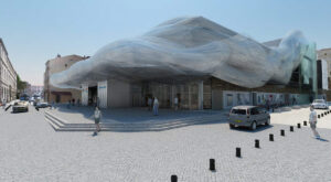 Codina Architectural Halles Sète market Metal Mesh