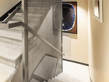 Codina Architectural bankerham hotel staircase Metal Mesh