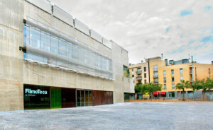 Codina Architectural Filmoteca de Catalunya metal mesh