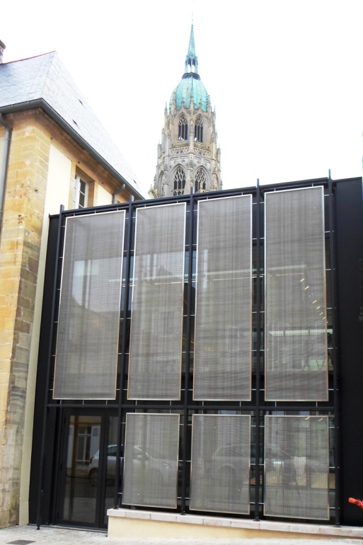 Codina Architectural Museo Baron Gérard metal mesh