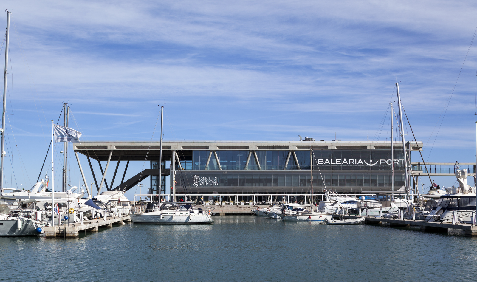 Codina Architectural Terminal Marítima Balearia metal mesh