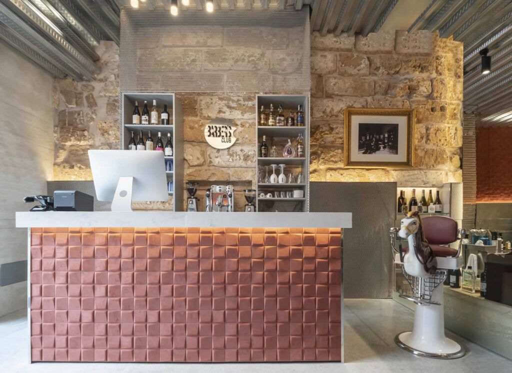 Codina Architectural Barber Shop Mallorca Metal Mesh