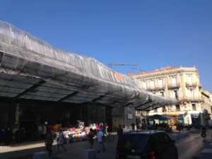 Codina Architectural Mercado Halles Sete maille métallique