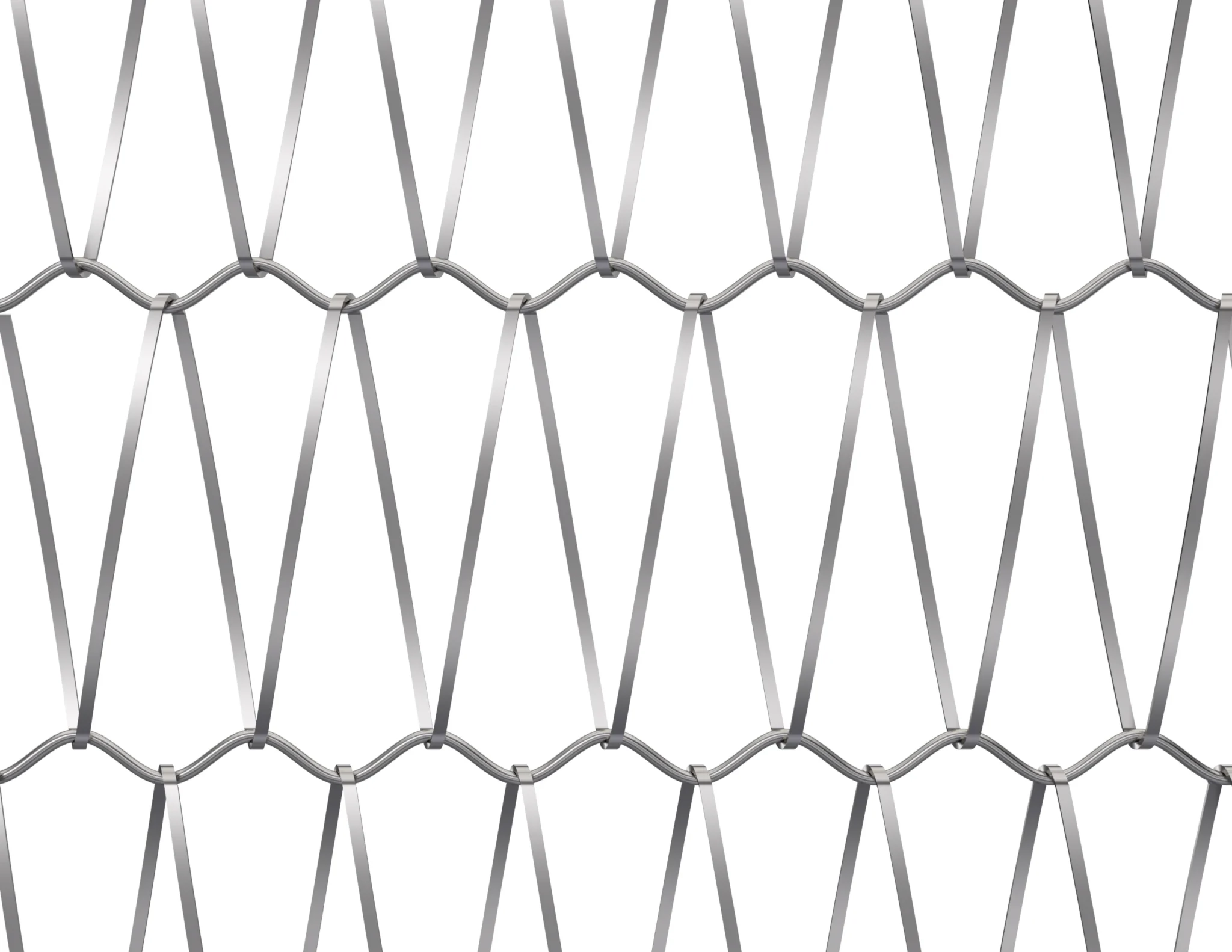40100 Lite Mesh: modello di mesh architettonico per la serie EIFFEL di Codina Arquitectural. Soluzione ideale per il rapporto costo-efficacia. Disponibile in molteplici materiali, finiture e tonalità di colore per soddisfare qualsiasi esigenza progettuale.