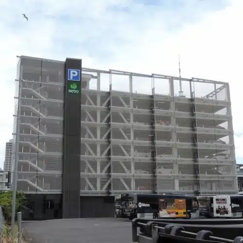 metal mesh for parkings. Parking fence