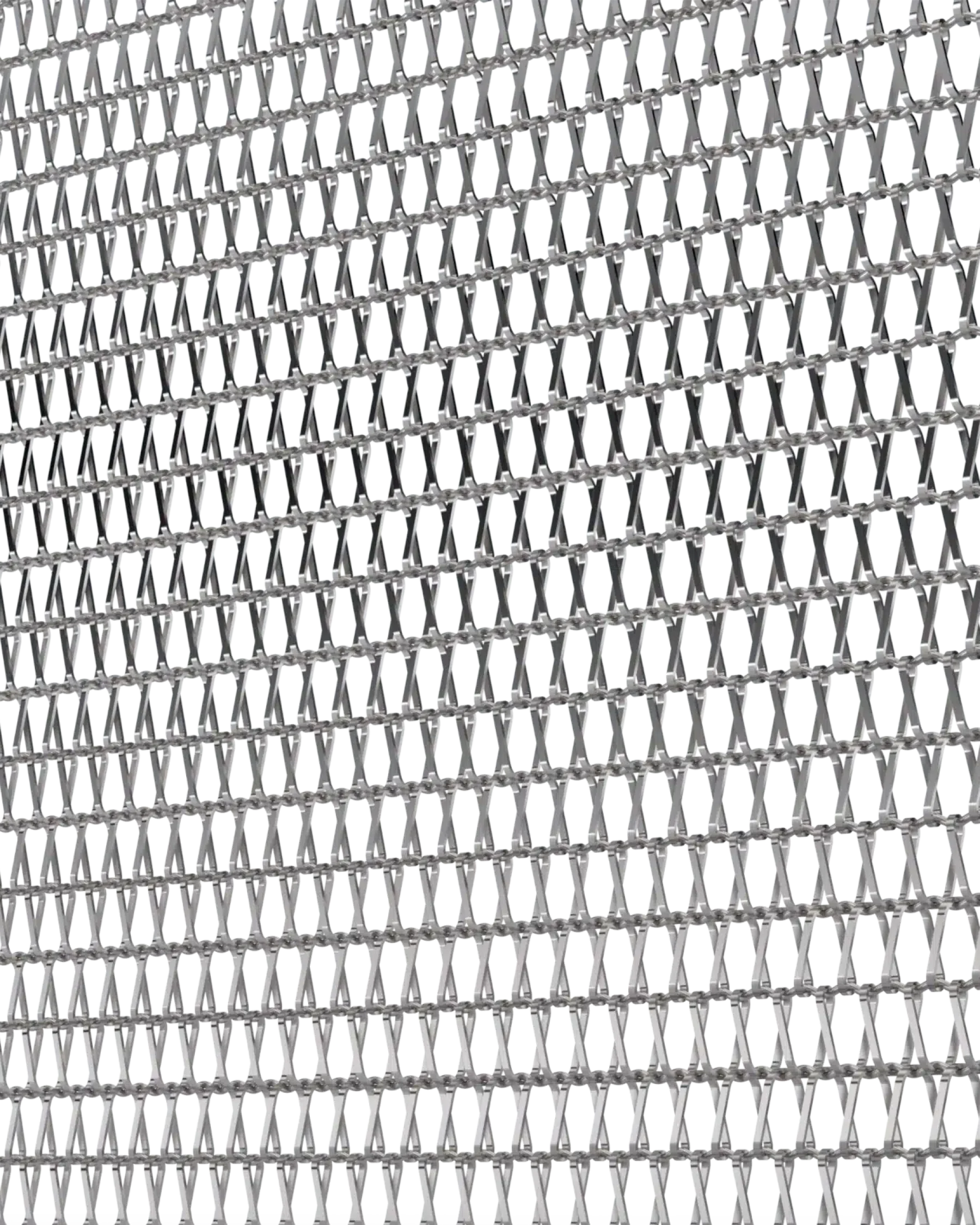 Maille métallique MIES F20 pour façades, toitures ou autres applications architecturales